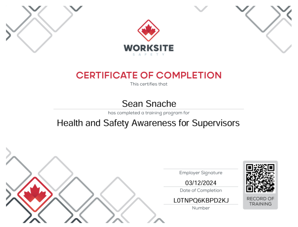 Certificate of Completion2