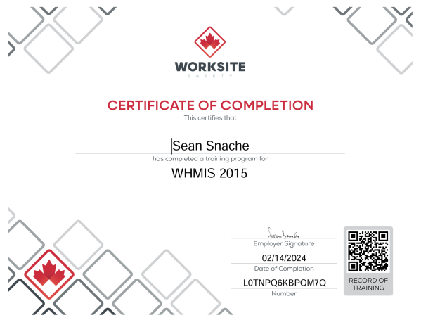 Certificate of Completion3